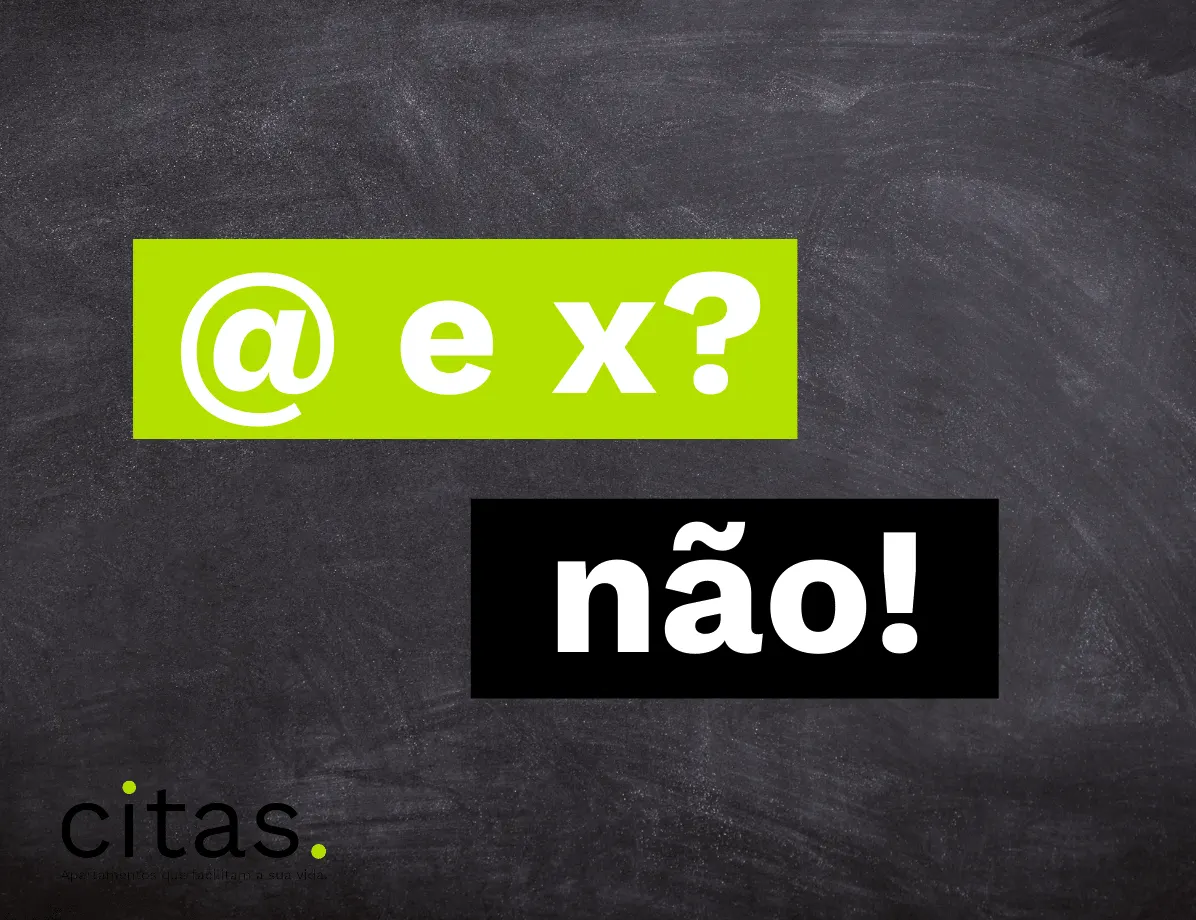 Não pense que qualquer coisa faz som!