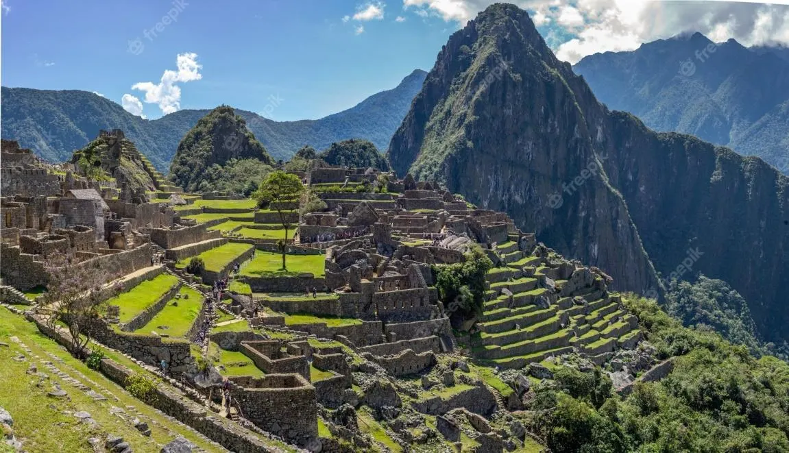 Belas vistas da cidadela inca de machu picchu | Foto Grátis