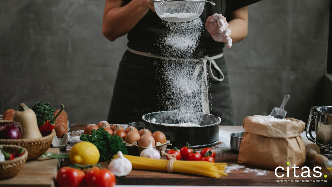 Passo a passo para aprender a cozinhar.